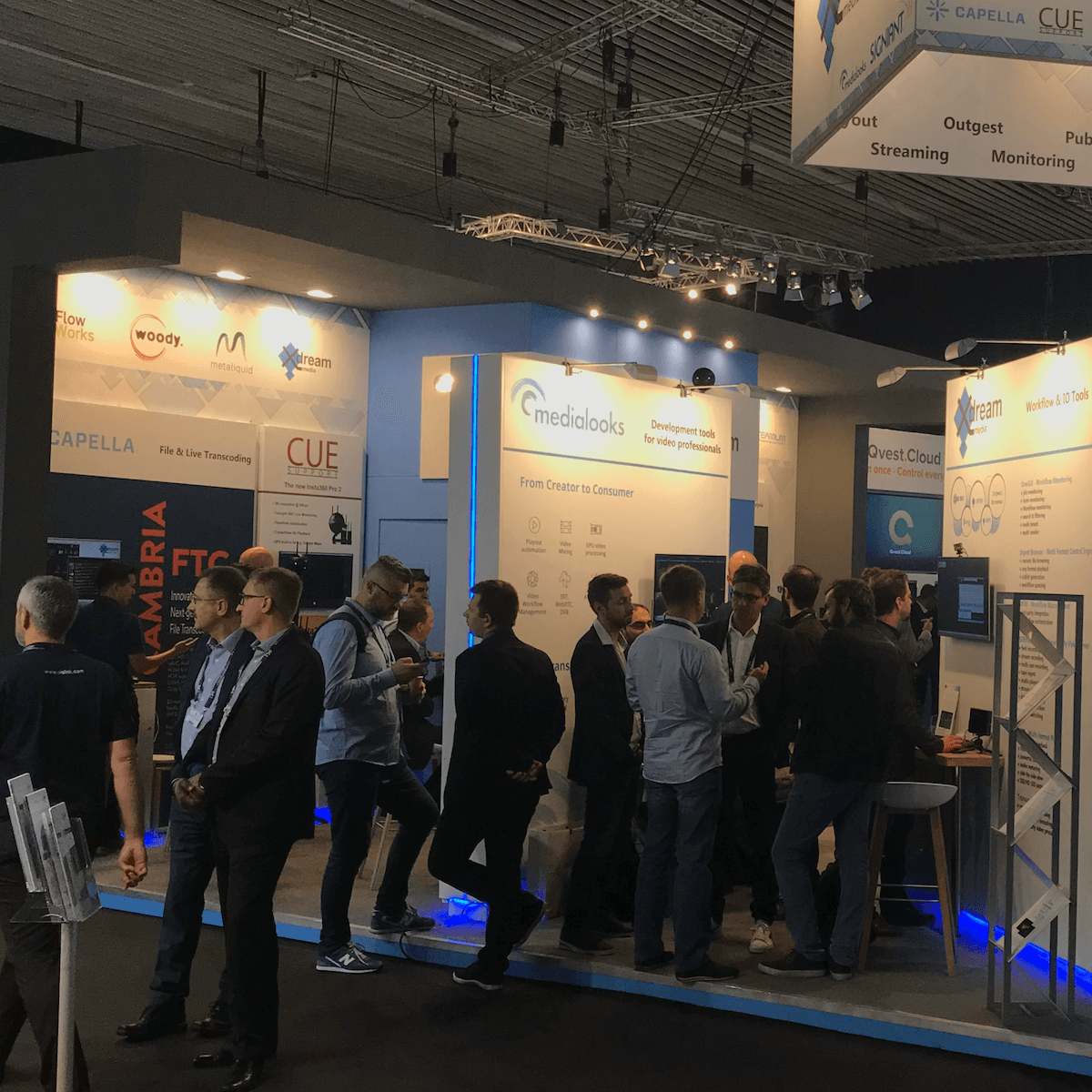 Medialooks customers and partners exhibiting at IBC2022