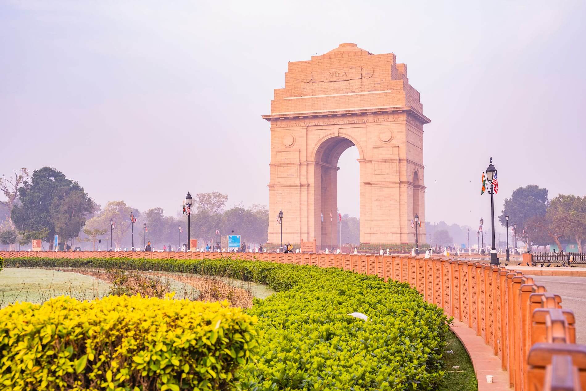 India Gate view