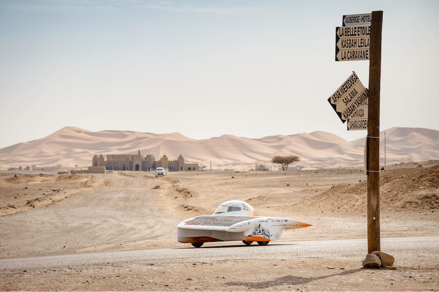 Livestreaming the Moroccan Solar Challenge 2021